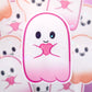 Sparkly Cute Ghosts Vinyl Stickers