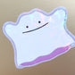 Halloween Holographic Ghost Blob Vinyl Sticker