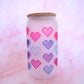 Pixel Heart Frosted Glass