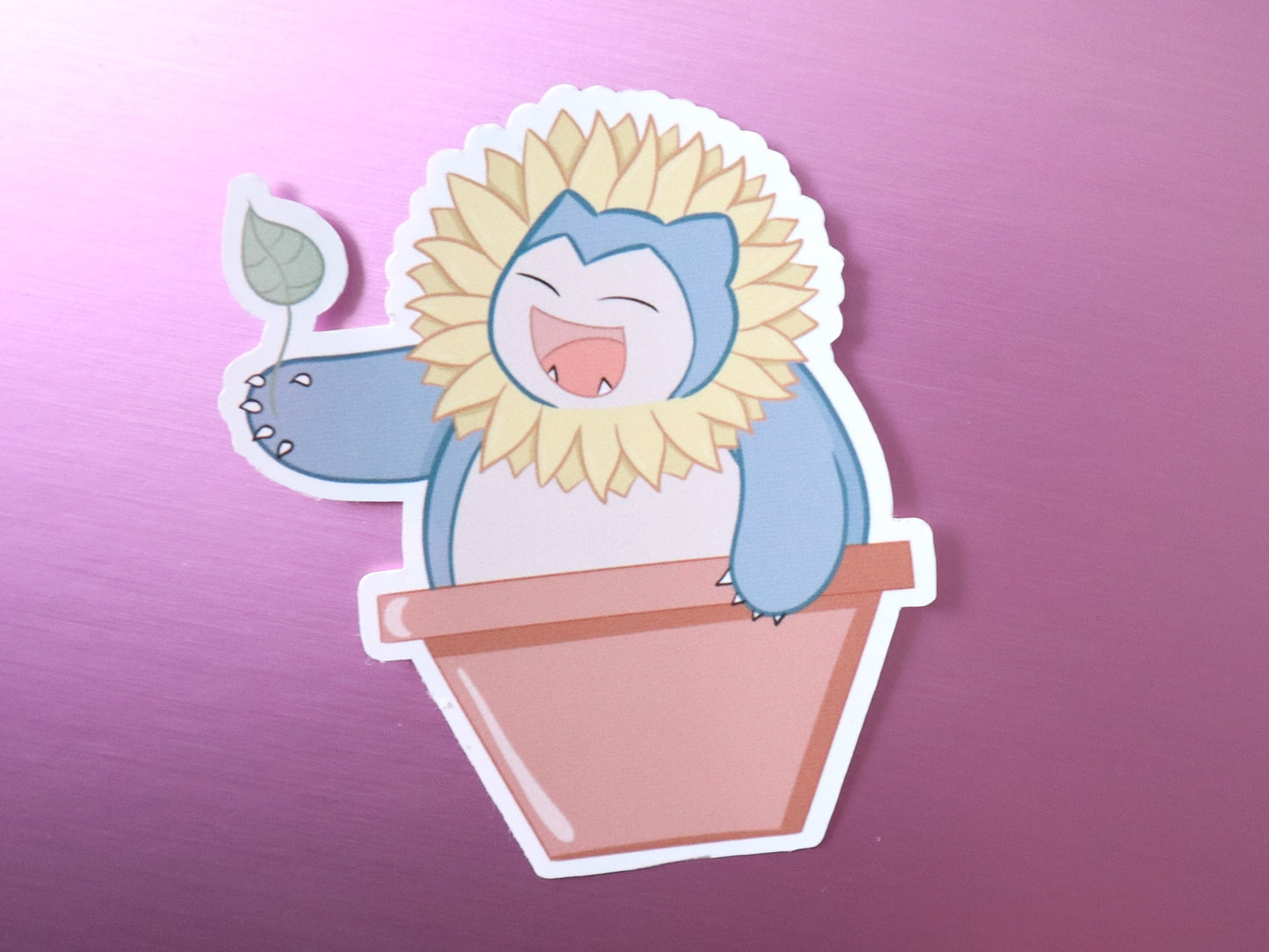 Sunflower Baby Vinyl Sticker