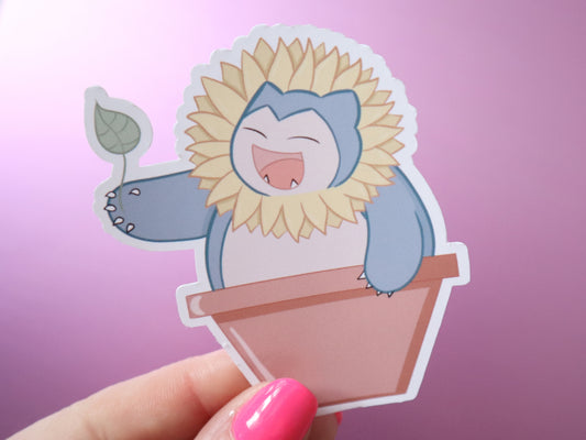 Sunflower Baby Vinyl Sticker